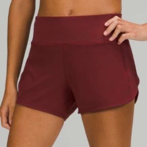 speed up shorts maroon in color
